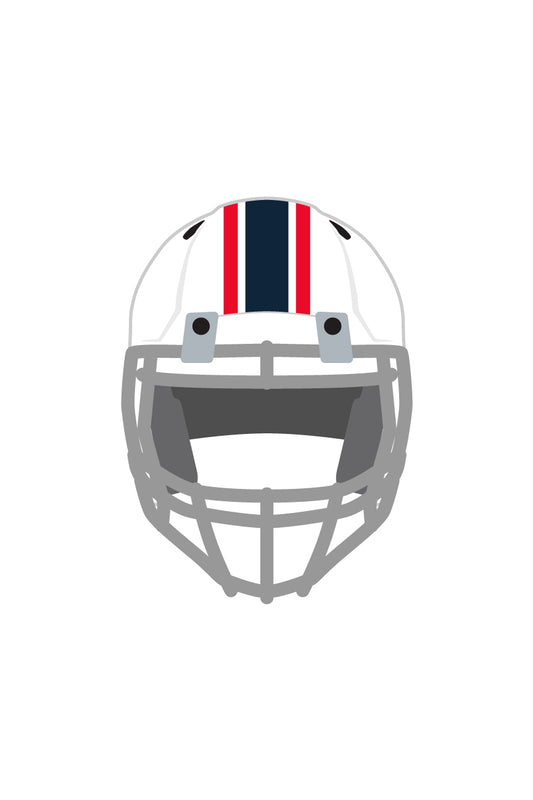 Football 2.5" Center Stripe Decals