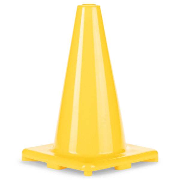12 Inch High Visibility Flexible Vinyl Cone