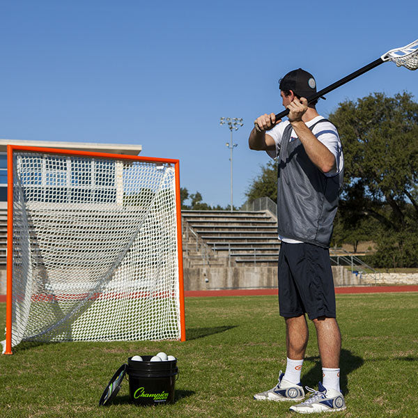 Lacrosse Ball Bucket, White
