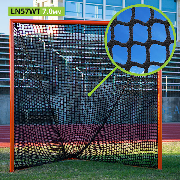 7 MM Lacrosse Nets, Weather Treated