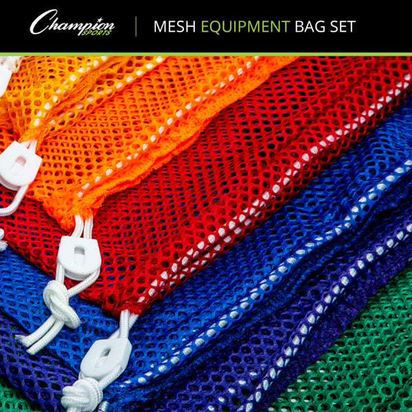 18x12 Mesh Bags, Set of 6 Colors