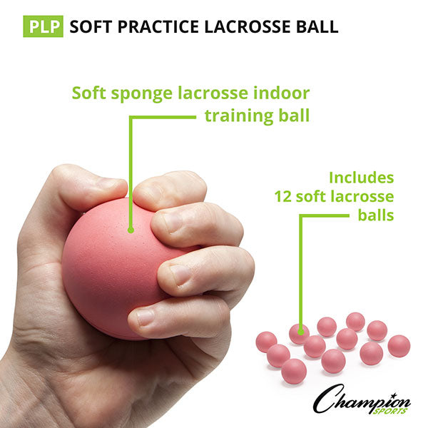 Soft Practice Lacrosse Balls