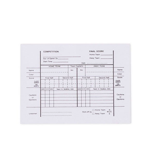 Soccer Referee Pad