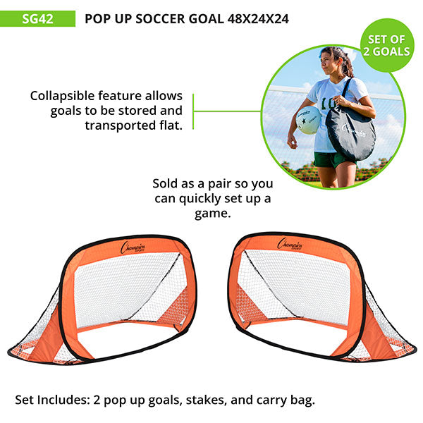Pop-Up Soccer Goal