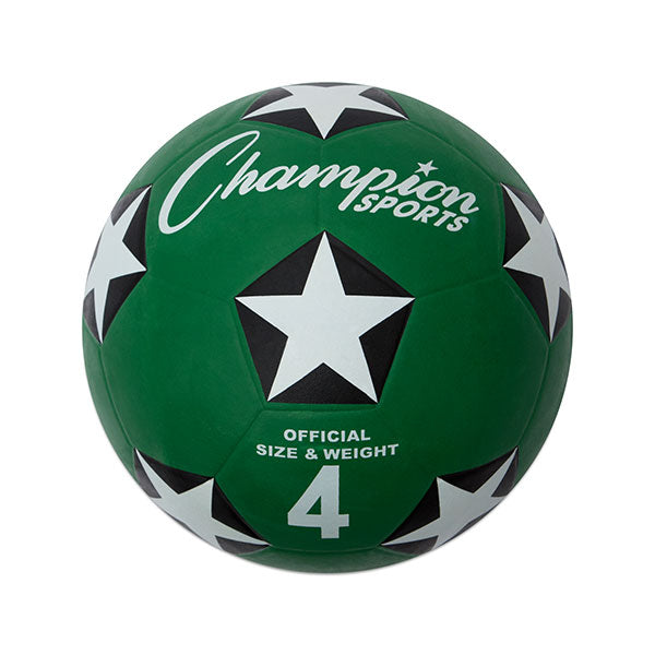 Rubber Soccer Ball Set Size 4