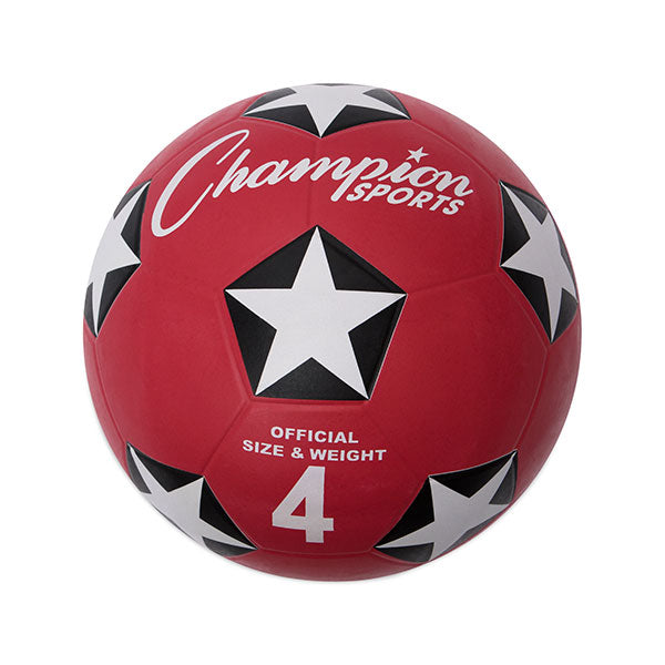 Rubber Soccer Ball Set Size 4