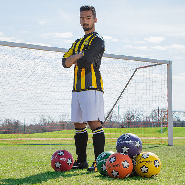 Rubber Soccer Ball Set Size 5