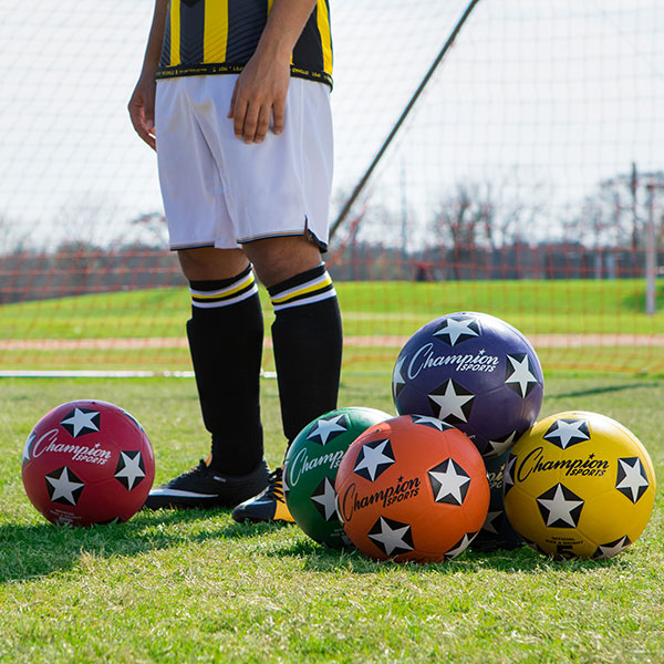 Rubber Soccer Ball Set Size 5