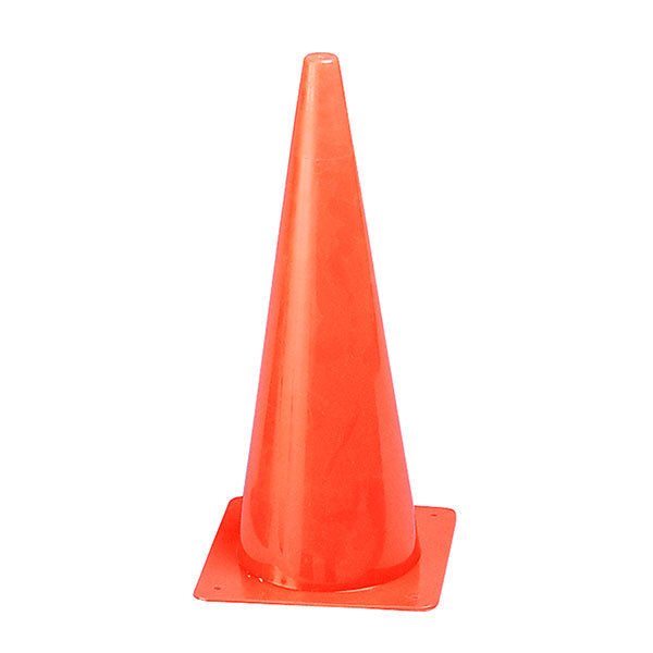 18" Inch High Visibility Plastic Cone, Orange