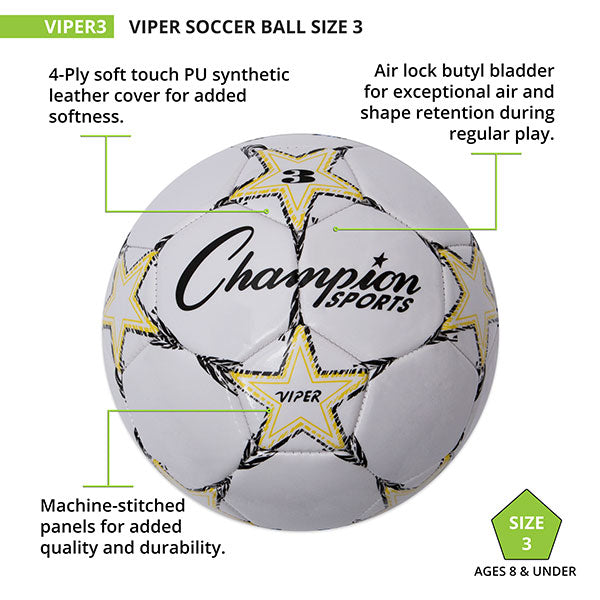 Viper Soccer Ball Size 3