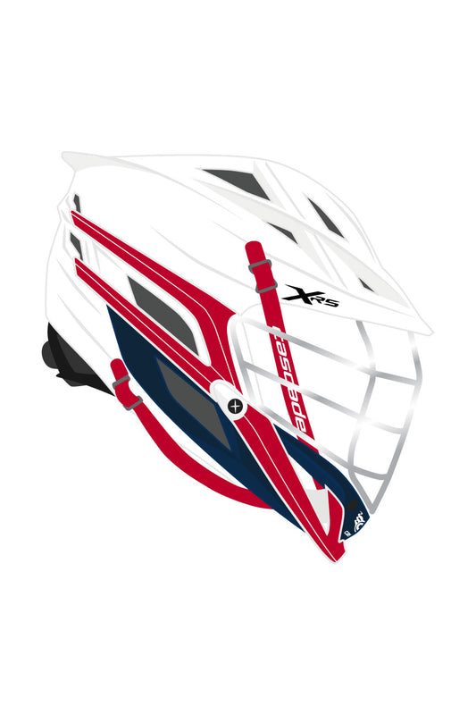 Lacrosse Jaw Decal