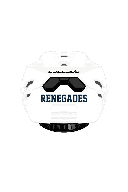 Lacrosse Team Name Decals