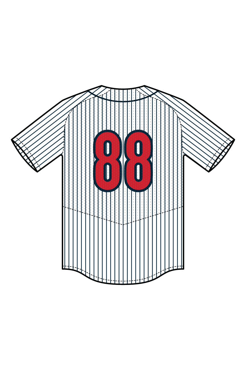 Mens Ignite Elite Baseball Full Button Jersey