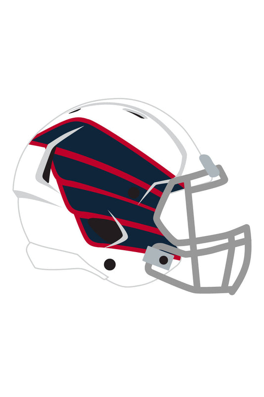 Football Wings/Horns Decals