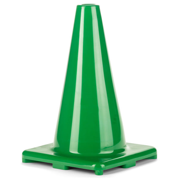 12 Inch High Visibility Flexible Vinyl Cone