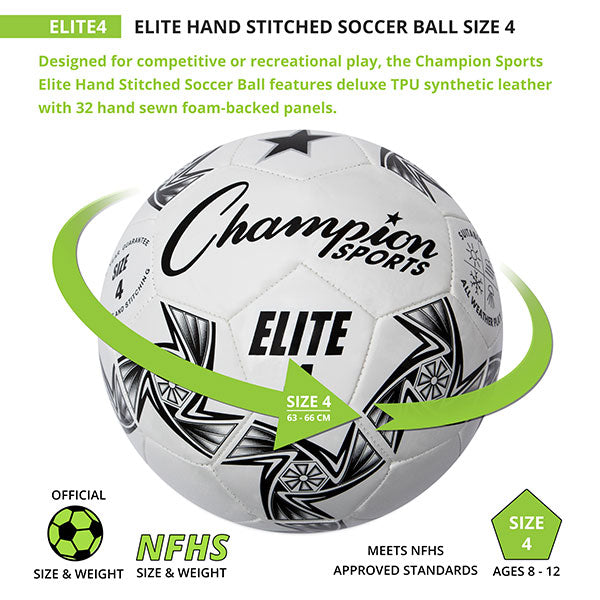 Elite Soccer Ball, Size 4