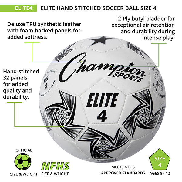 Elite Soccer Ball, Size 4