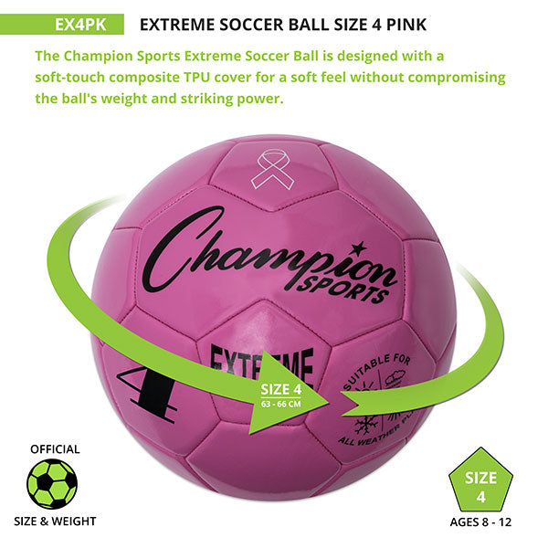 Extreme Soccer Ball, Size 4