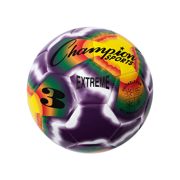 Extreme Tie-Dye Soccer Ball, Size 3