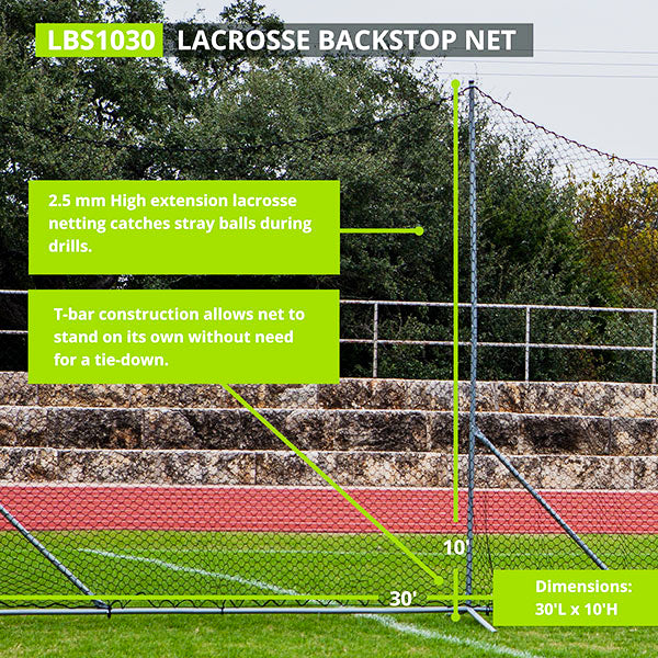 Champion Sports Lacrosse Backstop Net - Thumbnail 5