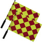 Diamond Patterned Linesman's Flag