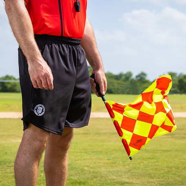 Diamond Patterned Linesman's Flag