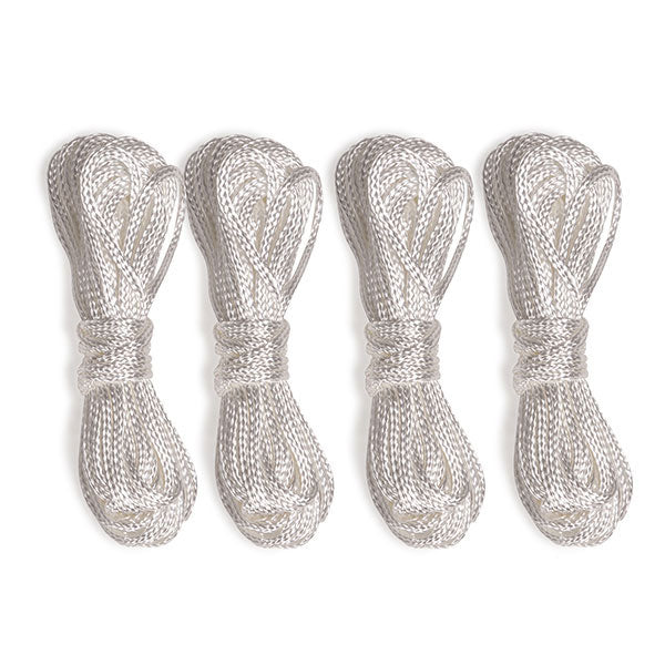 7 MM Lacrosse Nets, White