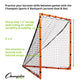 Backyard Lacrosse Goal and Net 4'x4'
