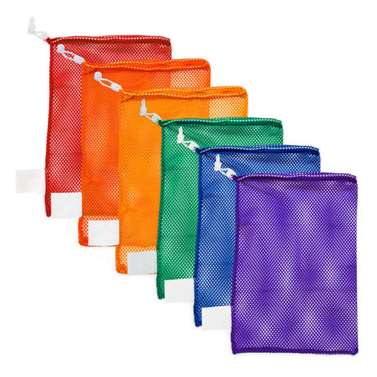 18x12 Mesh Bags, Set of 6 Colors