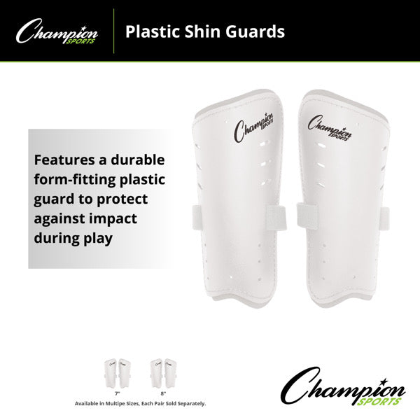 7" Plastic Shin Guard