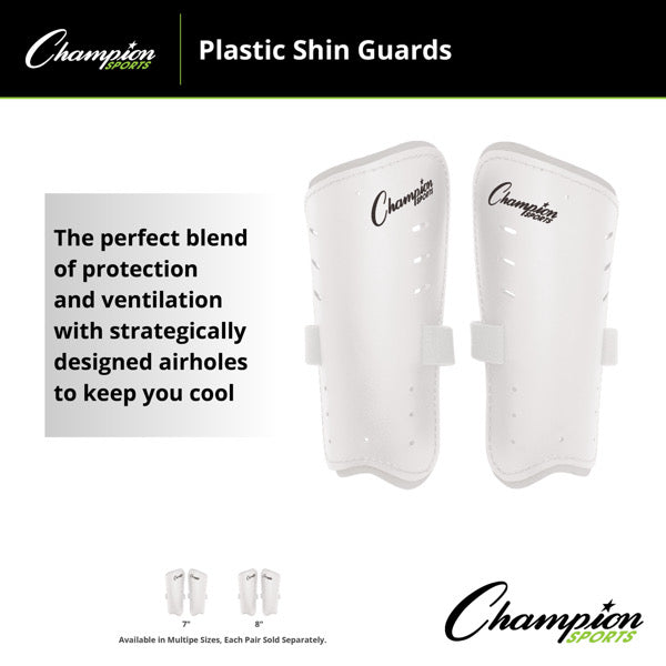 7" Plastic Shin Guard