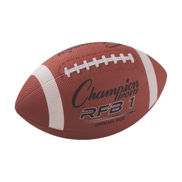 Pee Wee Size Rubber Football - Thumbnail 3