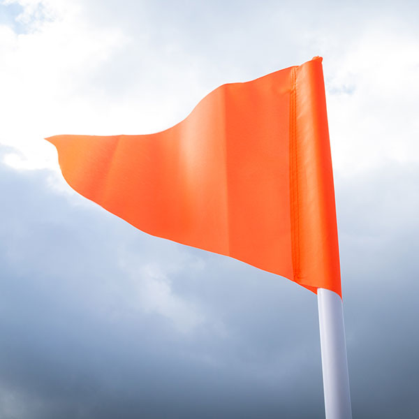Two - Piece Economy Soccer Corner Flags
