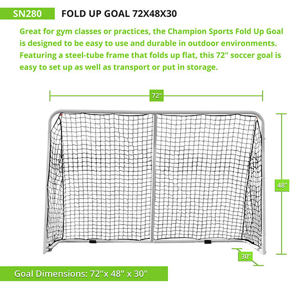 Easy Fold Soccer Goal 6' x 4'